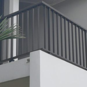 Barandas de aluminio  (Precio por metro lineal)