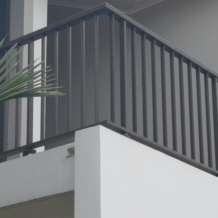 Barandas de aluminio (Precio por metro lineal)